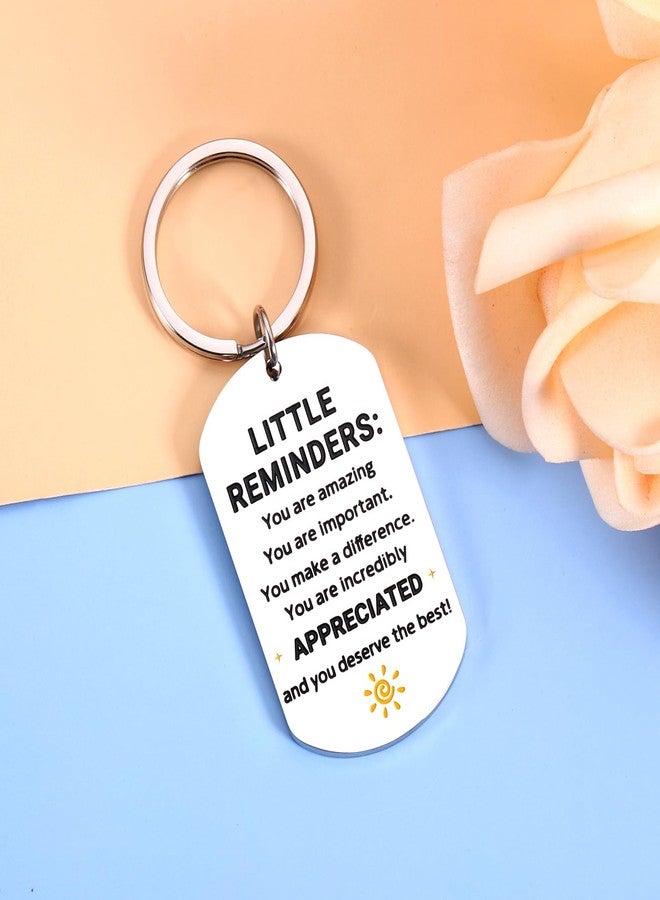 KINMES Tween Girl Christmas Gifts 2025, Inspirational Little Reminder Keychain Teenage Girl Stocking Stuffers 2025, Valentines Day Gifts for Daughter, Popular Gifts for College Girls, Proud of You Gift - Image 4