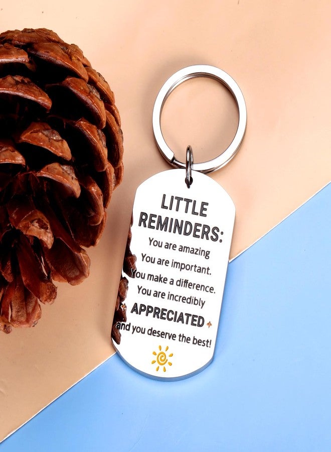 KINMES Tween Girl Christmas Gifts 2025, Inspirational Little Reminder Keychain Teenage Girl Stocking Stuffers 2025, Valentines Day Gifts for Daughter, Popular Gifts for College Girls, Proud of You Gift - Image 5