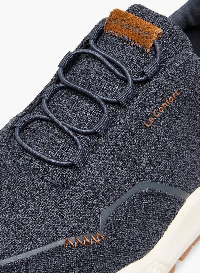 Le Confort NAVY Textured Slip-On Sneakers for Men | Best Price UAE