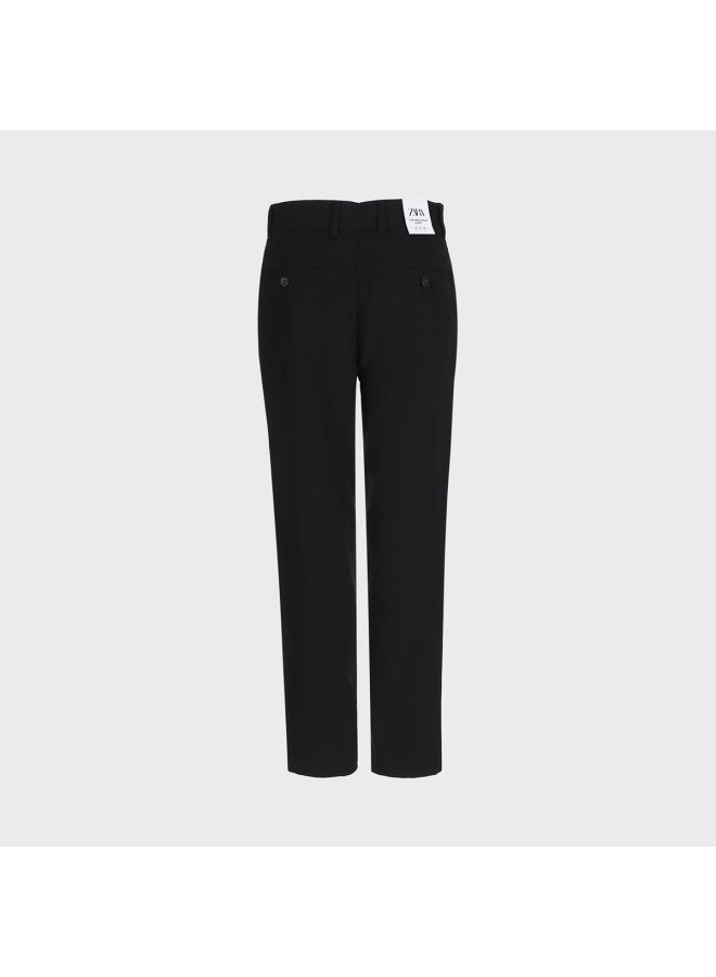 Zara Men's Minimalist Business Commute Fashion High-end Straight Leg Pants - Image 3