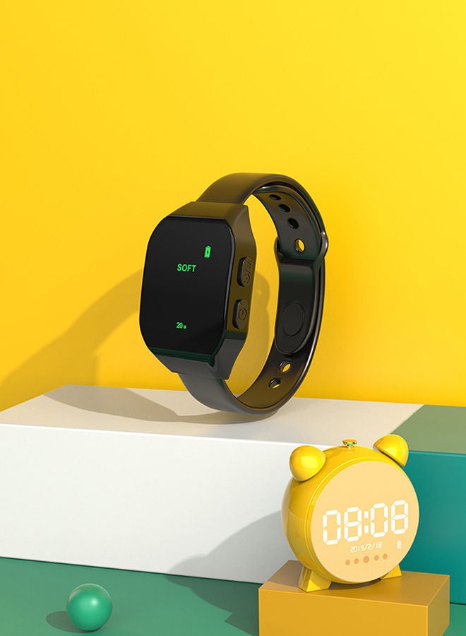 Sharpdo Smart Sleep Watch with Pulse Current Technology to Improve Deep Sleep, Ultra-Thin Design with Scientific Sleep Tracking, No Side Effects - Black - Image 2