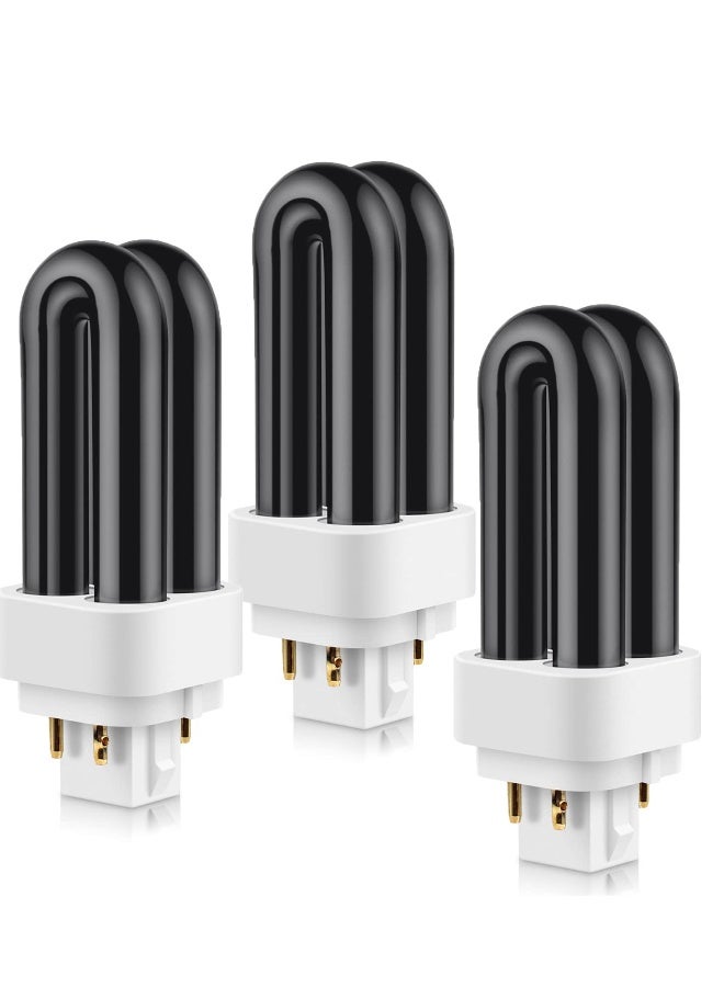 3 Pack UV Replacement Bulbs for Dynatrap DT1100 DT250IN DT300IN DT1250, 7W CFL Light Bulbs with 4 Pin Base - Image 1