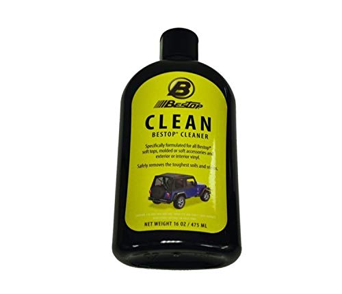 Bestop 1121100 Vinyl Fabric Cleaner 16 oz single bottle - Image 1