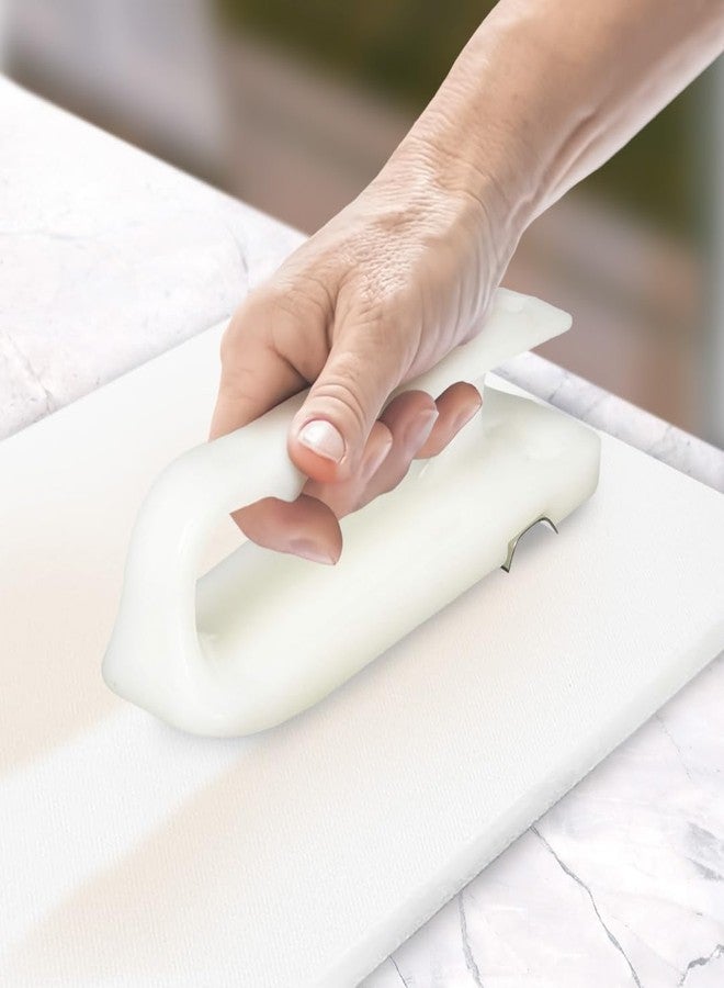 TIKUSAN Cutting Board Refinisher Scraper Cutting Board Resurfacing Tool White Made In Japan - Image 2