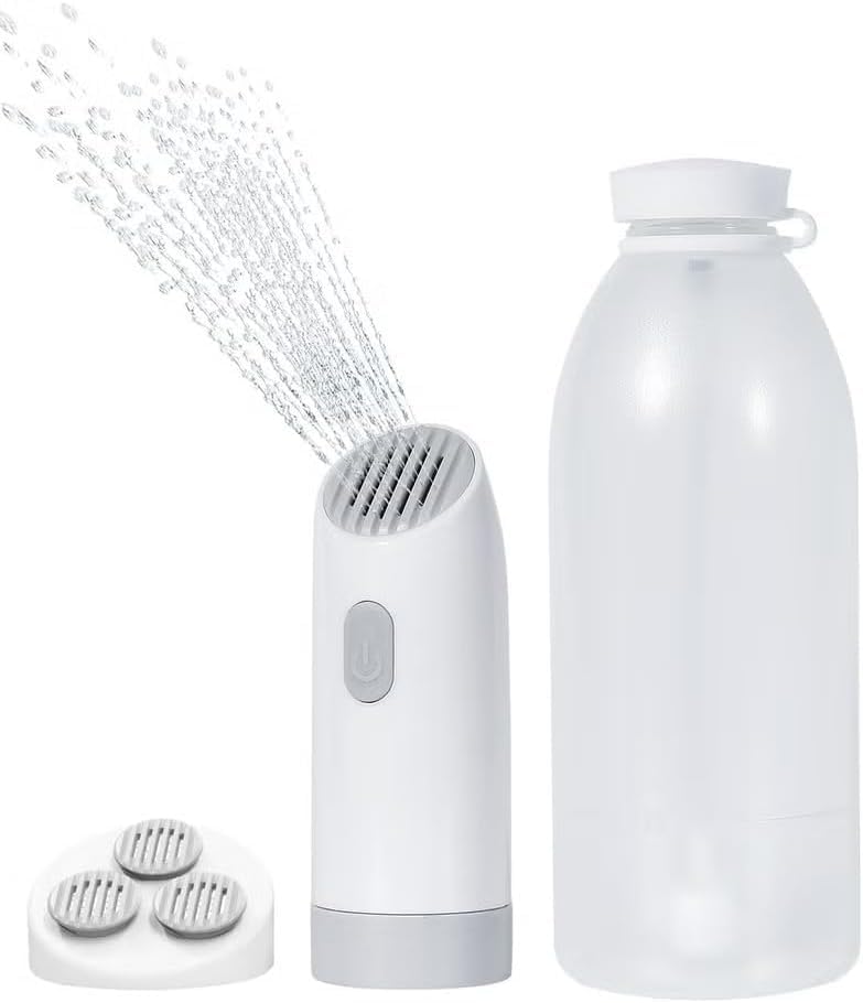 Feelon Portable Electric Bidet, Travel-Friendly Handheld Jet Spray for Toilet with 2 Flushing Modes, IPX7 Waterproof Rechargeable Travel Bidet for Family Hygiene & Cleaning, Includes Storage Bag - Image 1