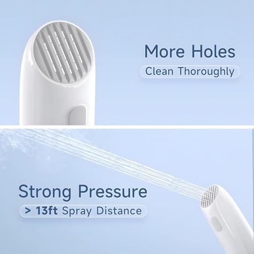 Feelon Portable Electric Bidet, Travel-Friendly Handheld Jet Spray for Toilet with 2 Flushing Modes, IPX7 Waterproof Rechargeable Travel Bidet for Family Hygiene & Cleaning, Includes Storage Bag - Image 3