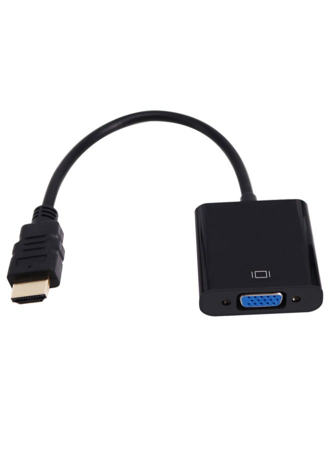 نيوترل كابل تحويل HDMI إلى VGA - كابل محول HDTV إلى VGA لشاشة الكمبيوتر وجهاز العرض VGA/HD - Image 1