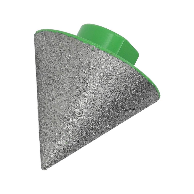 M14 Green Beveling Chamfer Bit, 60° Base Angle Milling Tool for Shaping and Polishing Ceramics Granite Marble (48mm) - Image 5