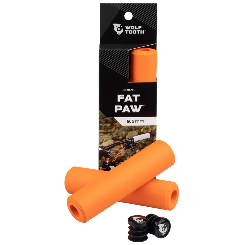 Wolf Tooth Silicone Mountain Bike Grips: Fat Paw - Image 2