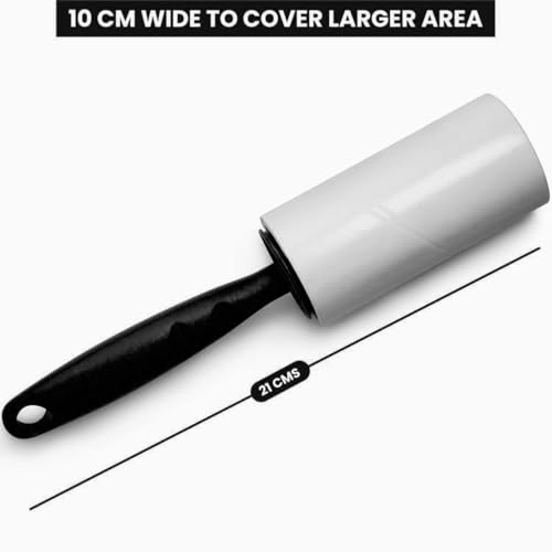 Niwlix Lint Remover Roller Brush for Clothes Pet Hair Lint Fur Remover Easy-Tear Sheets Lint Roller for Clothes, Sofa, Furniture, Sweater, Dust & Dirt - 3Rolls 60 Sheets Each - Image 5