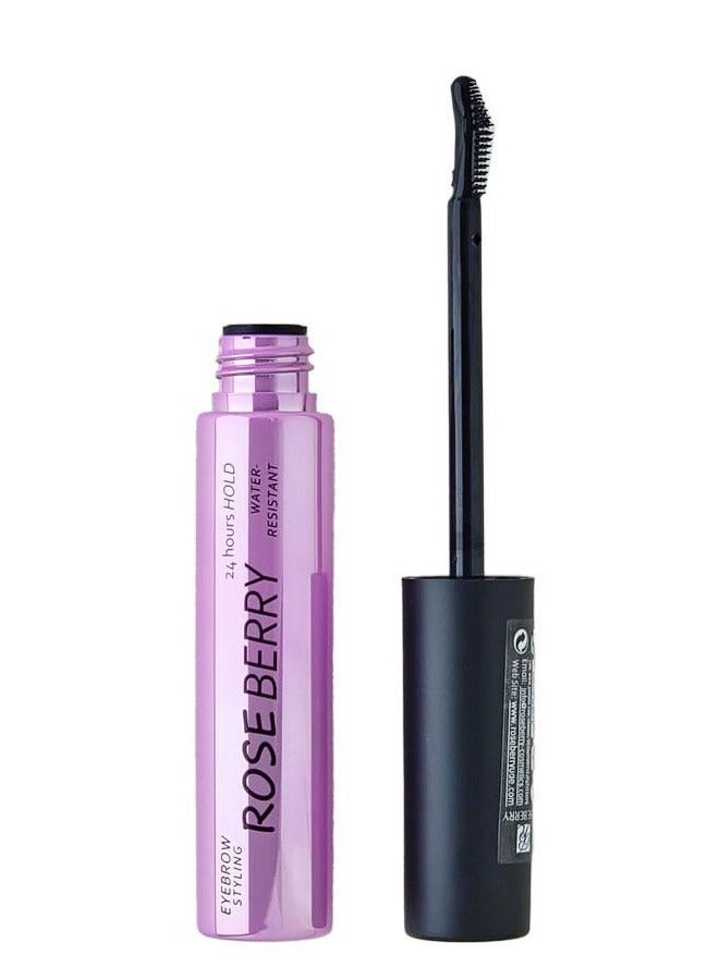 ROSE BERRY MASCARA EYEBROW STYLING 24HOURS HOLO - Image 1