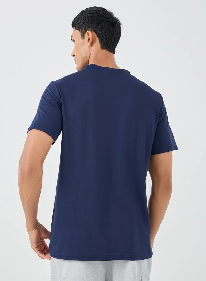 Take Two Take Two Graphic Print Round Neck Regular Fit T-Shirt