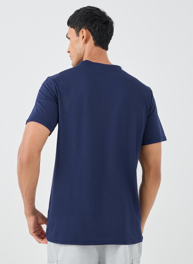 Take Two Graphic Print Round Neck Regular Fit T-Shirt - Image 4