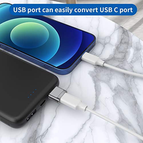 QianLink USB C Female to USB Male Adapter (4-Pack), Type C to USB A Charger Converter for iPhone 17 16 15 14 13 12 11 Pro Max, Samsung Galaxy S25 S24 S23 S22 Ultra, Apple iWatch Watch Series 7 8, AirPods,iPad - Image 4