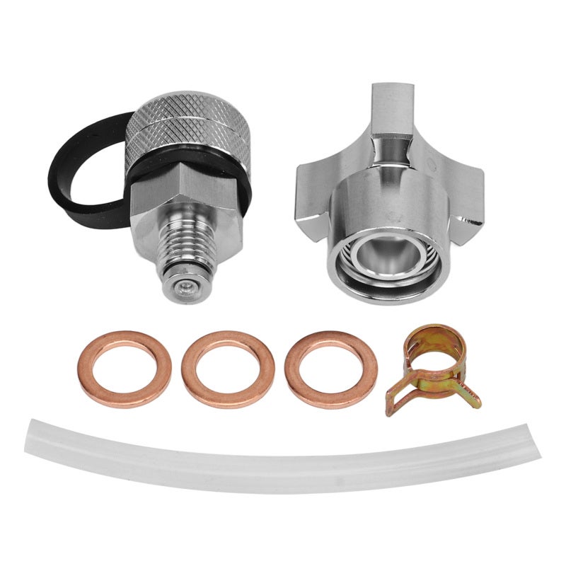 Oil Drain Valve M12x1.25 Leak Proof Stainless Steel Drain Valve - Rust Proof Compact Oil Drain Valve for Home Oil Change, Diy Car Maintenance - Image 1