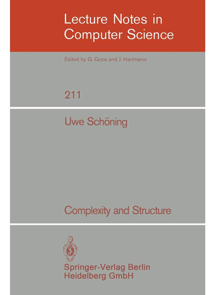 Complexity and Structure 