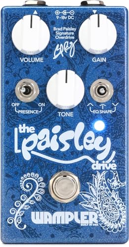 Wampler Paisley Drive V2 Brad Paisley Signature Overdrive Guitar Effects Pedal - Image 2