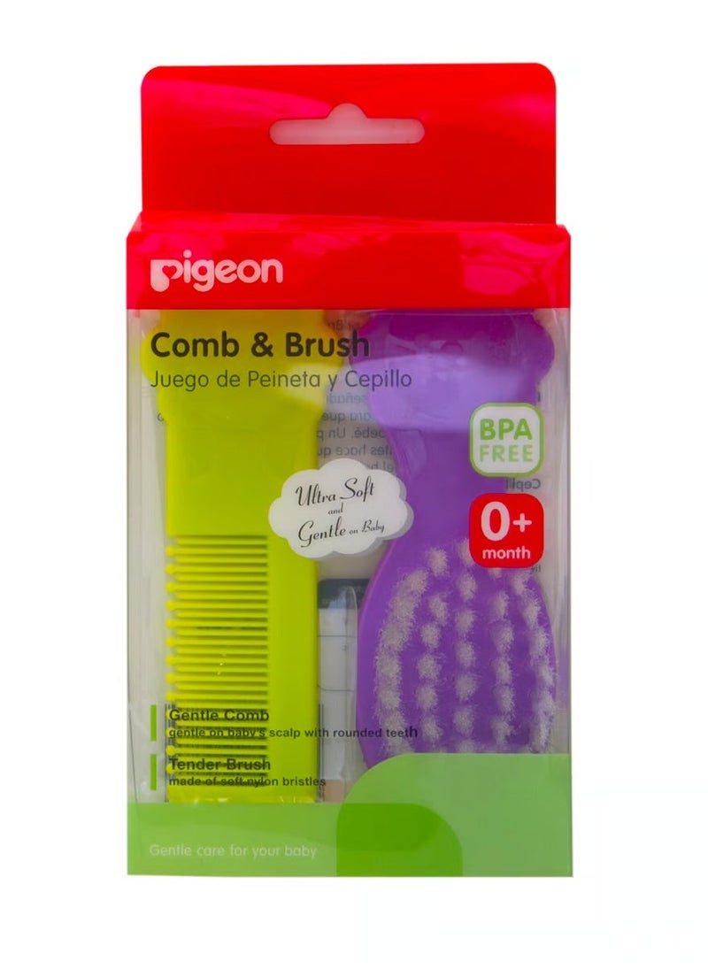 pigeon Comb & Hair Brush Set - Image 1