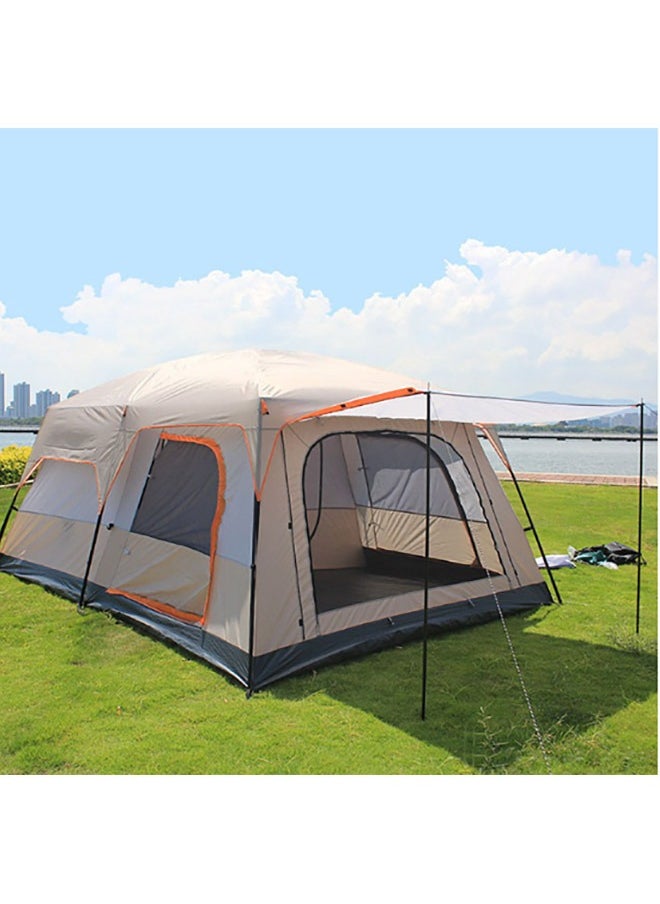 Arabest Camping Tent 3-4 People Portable Outdoor Family Tent Instant Set up Tent Uv-Proof Waterproof Windproof Automatic Pop-Up Tent Suitable for Travel  - Image 4
