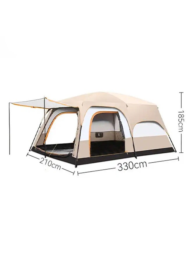 Arabest Camping Tent 3-4 People Portable Outdoor Family Tent Instant Set up Tent Uv-Proof Waterproof Windproof Automatic Pop-Up Tent Suitable for Travel  - Image 5
