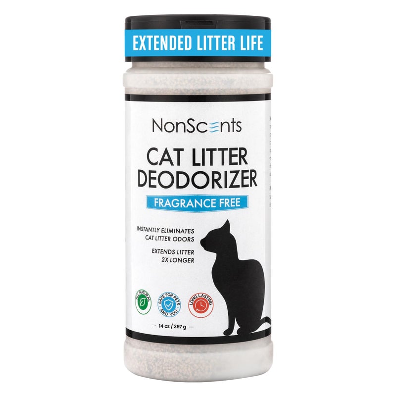 NonScents Odor Control Cat Litter Deodorizer Professional Strength Odor Neutralizer 16oz