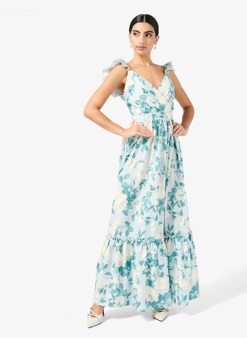 ELLA Floral Print Dress - Image 1