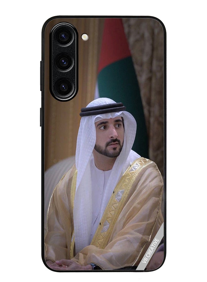 VR CREATIVE Protective Case Cover For Samsung Galaxy S24 Sheikh Hamdan Bin Mohammed Bin Rashid Al Maktoum Design Multicolour - Image 1