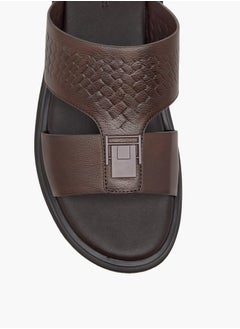 Le Confort Men Metal Accent Slip-On Arabic Sandals  - Image 2