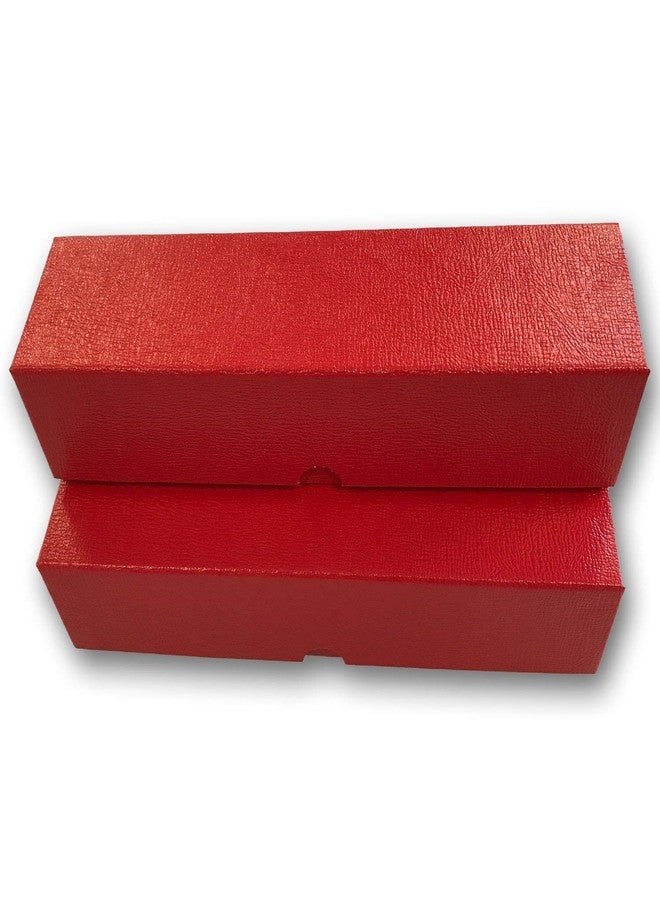 Guardhouse 9" Single Row Storage Box for 2" Paper and Plastic Coin Holders 3 Pack Red - Image 2