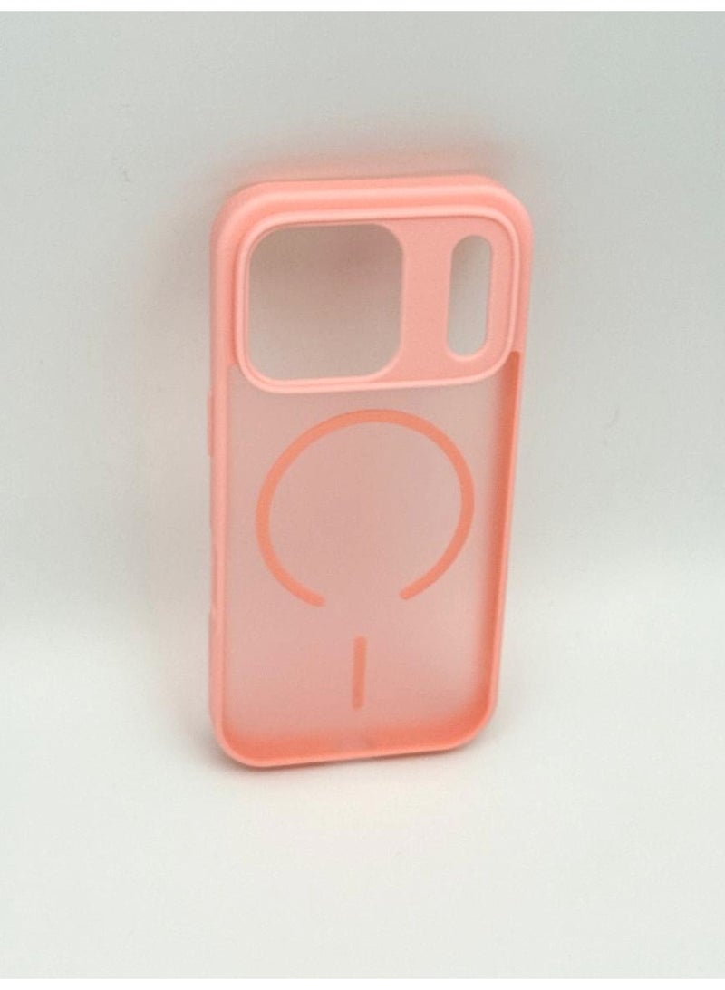 general Matte Translucent Magnetic MagSafe-Compatible Phone Case – Shockproof Soft Edge Cover with Camera Protection for iPhone 17 Pro Max - Image 2