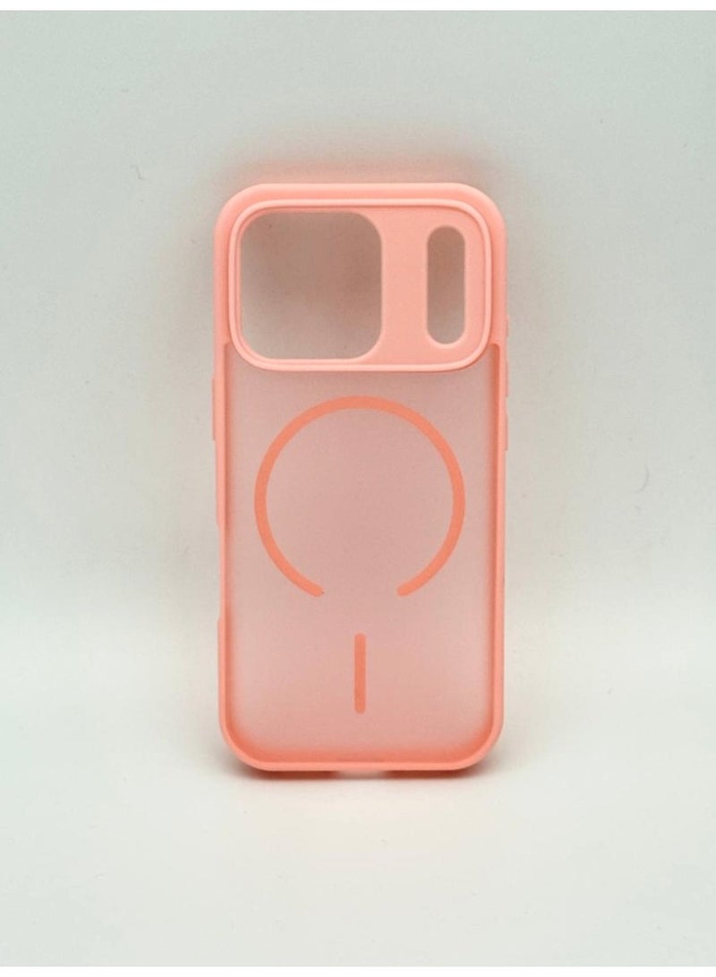 general Matte Translucent Magnetic MagSafe-Compatible Phone Case – Shockproof Soft Edge Cover with Camera Protection for iPhone 17 Pro Max - Image 1