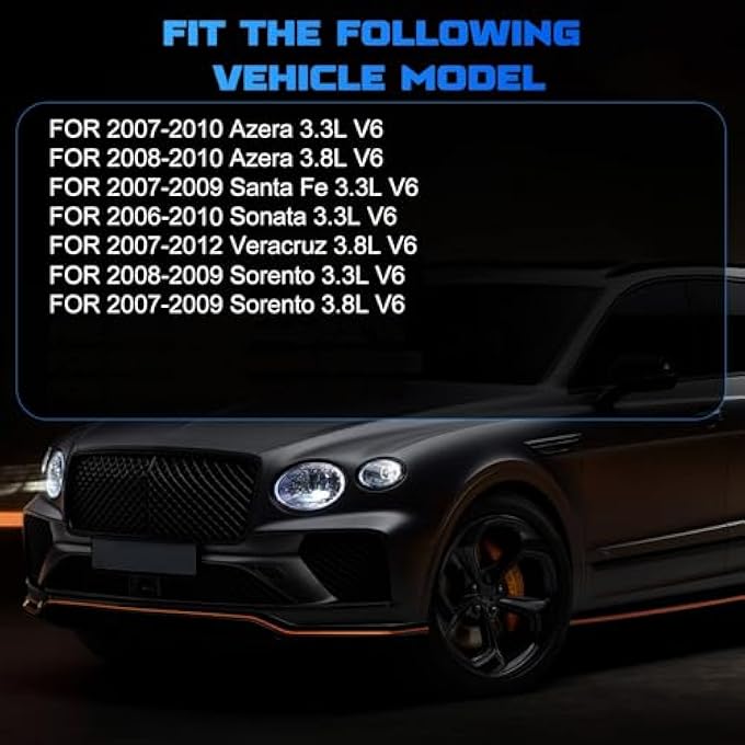 YOMALL Alternator 11191 for 07-11 Azera for 07-10 Entourage for 07-09 Santa Fe for 06-08 Sonata for 07-12 Veracruz for 09-11 Borrego for 06-10 Sedona for 07-09 Sorento 3.3L 3.8L 130A 6PK 11191N - Image 2