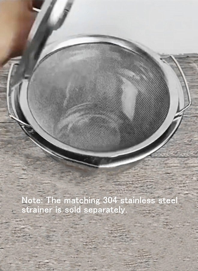 WooFree 304 Stainless Steel Oil Storage Basin with Lid - Image 3