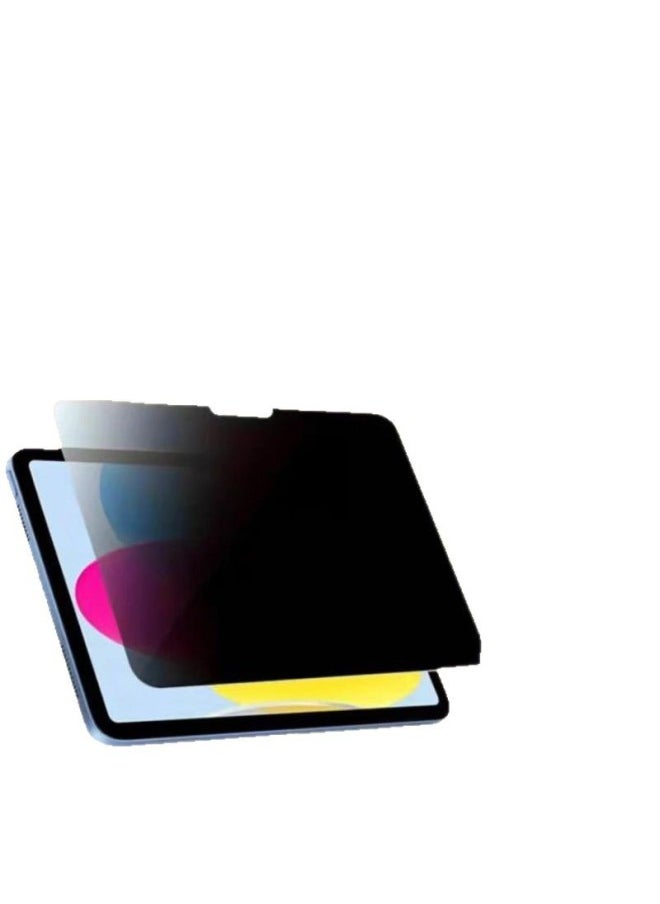 Generic - For Ipad Anti-peep Tempered Film 2025 IPadpro11 Inch 360 Degree Flat Air13 Inch For Apple Pro-Color:360°Anti-peep Curved Edge (1 Piece + Tool Kit + Kraft Paper Packaging}-Size:Ipad 7/8/ 9-10.2inch (universal Model) - Image 1