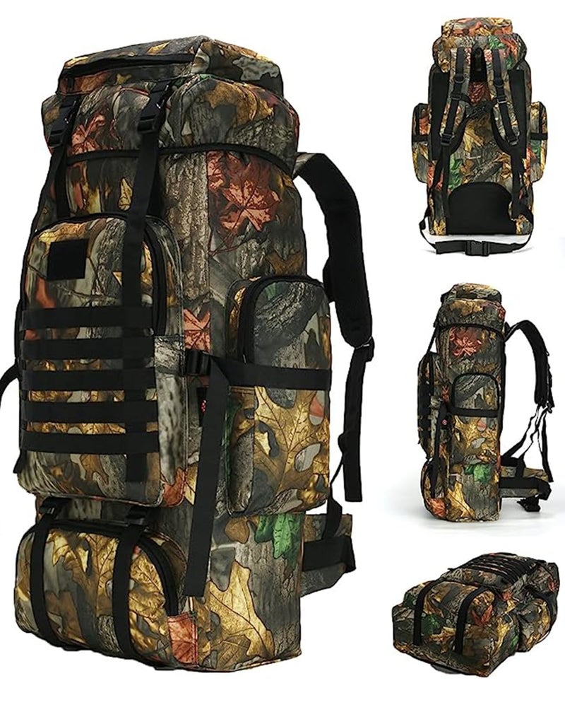 King'sGuard 70L Camping Hiking Backpack Tactical Military Backpack Molle Rucksack for Outdoor - Image 1