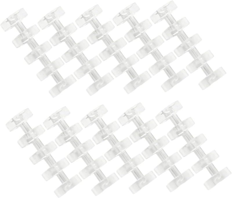 4 Sets Of 5 Hole Loose Leaf Binder Clips Scrapbook Rings For Office Home School Use 20 Pieces Each - Image 1