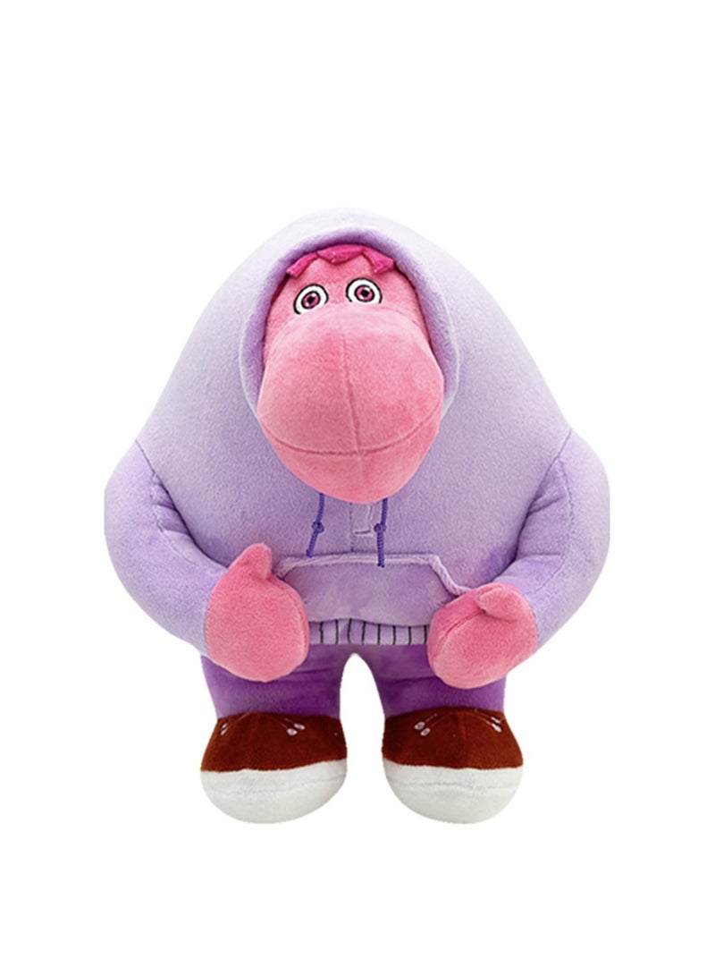 Children's Toys Inside Out Doll Plush Doll (Purple Fat Man) - Image 1