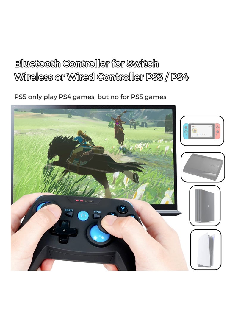 Zikra Gaming Controller Gamepad Bluetooth Controller for iPhone Android Windows Steam Deck and DualShock Wireless Gamepad for Mobile Phone - Image 4