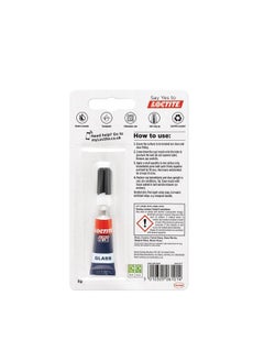 Loctite Loctite Glass Bond, glue for bond glass to glass, glass to metal, stained glass, crystal and tinted glass, dishwasher safe,Clear Super Glue for Glass,Acrylic,Crystal,DIY Craft,Mirror,Window,3g  - Image 3