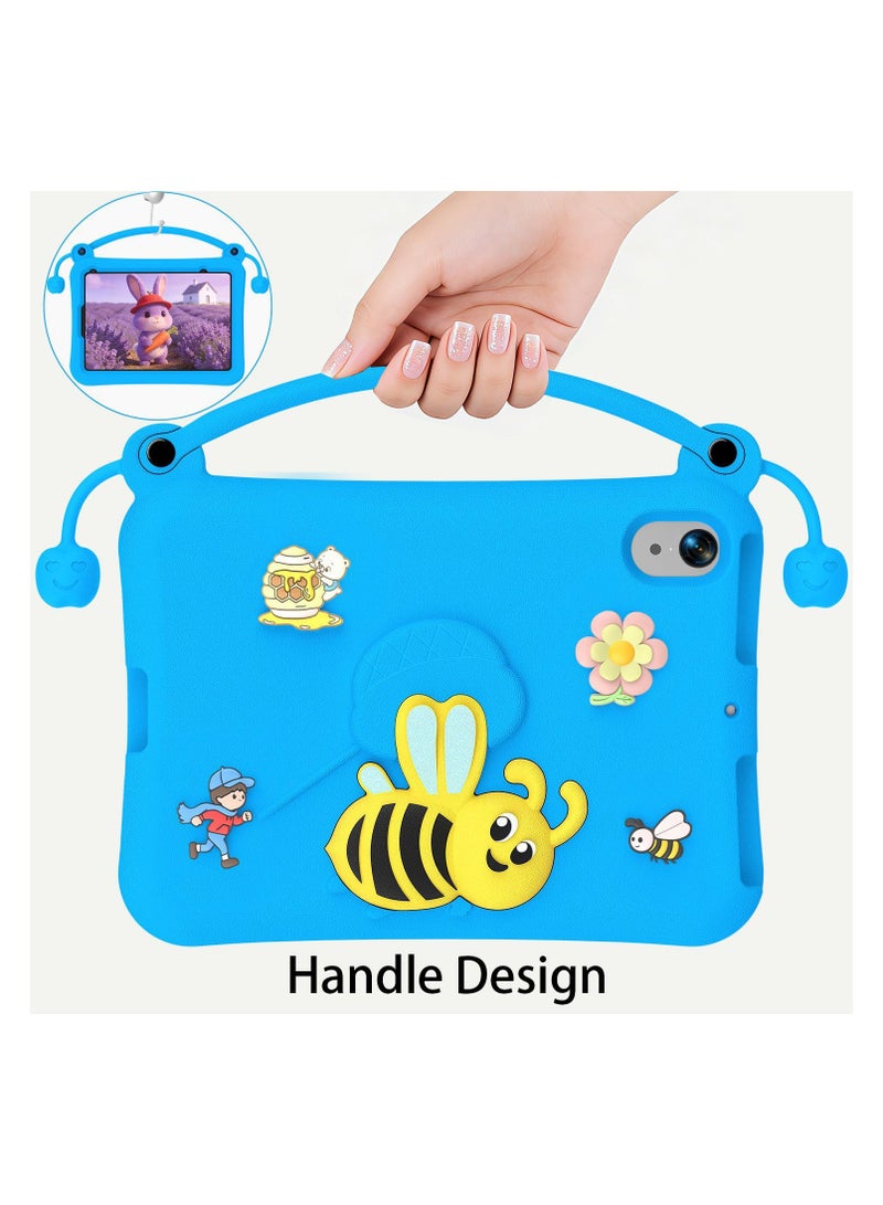 Child-Safe Protective Case Compatible with iPad 11th Generation 11 (A16) (2025) Heavy-Duty EVA Foam Shock-Absorbing Case Child-Protection Pad Cover with Stand - Image 3