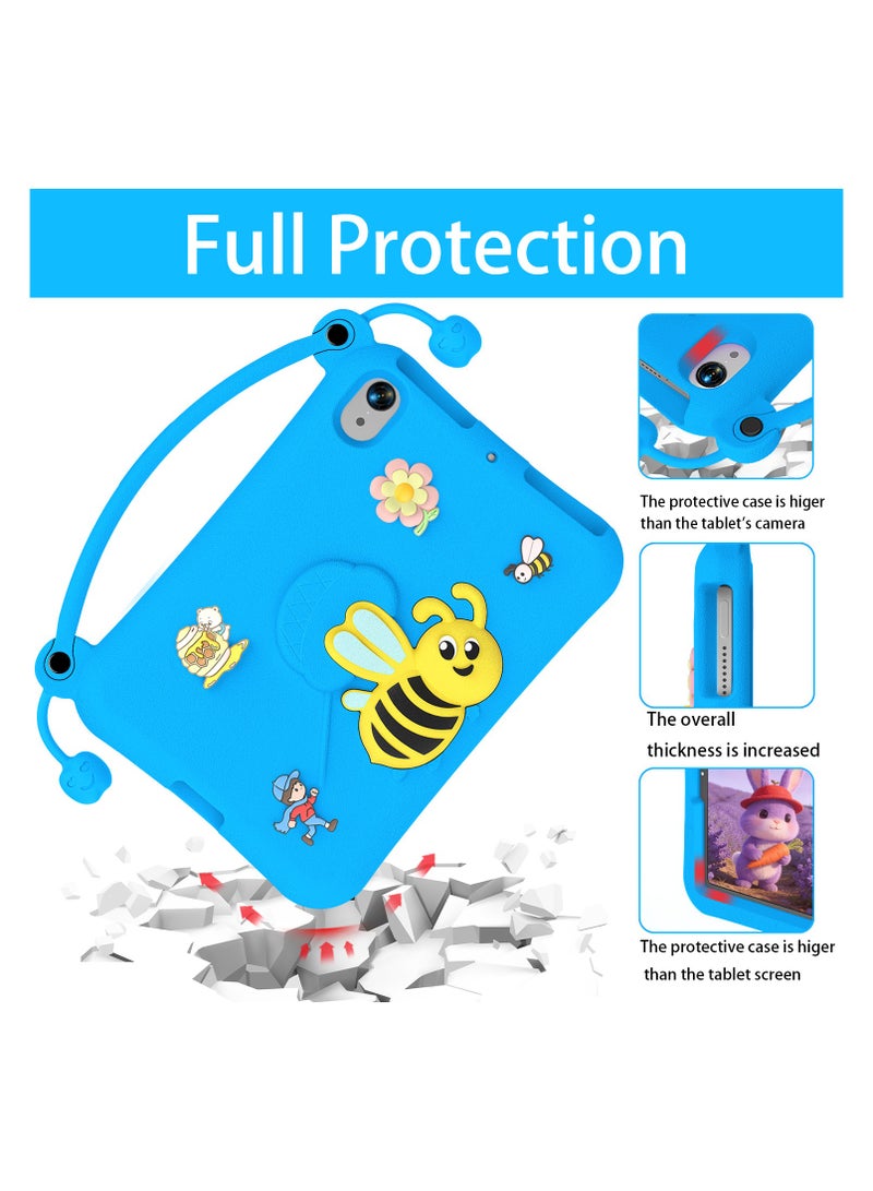 Child-Safe Protective Case Compatible with iPad 11th Generation 11 (A16) (2025) Heavy-Duty EVA Foam Shock-Absorbing Case Child-Protection Pad Cover with Stand - Image 4