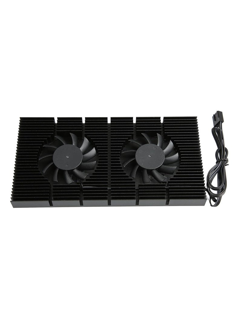 4 Pin GPU Backplate Cooling Fan Fast Heat Dissipation for RTX 3090 3080