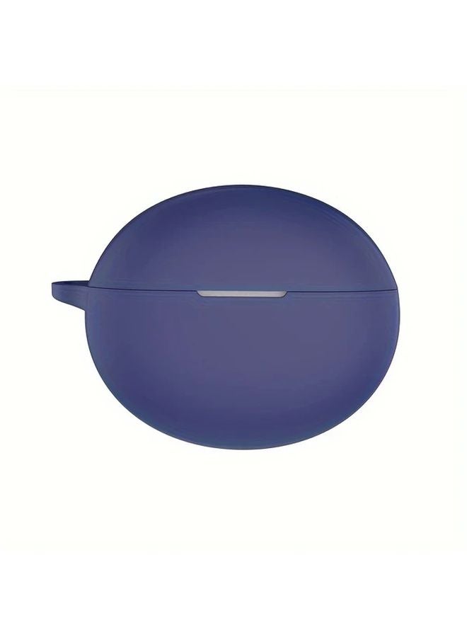 Midnight Blue OnePlus Buds Pro 3 Case Cover With Free Hook Shockproof Protection - Image 1