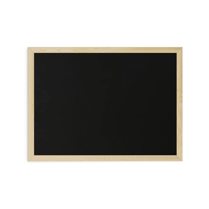 U Brands Chalboard, 18" x 24" Inches, Light Birch Wood Frame (310U00-01) - Image 2