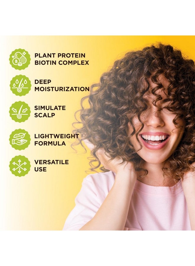 ESHA Sha Girl Natural Leavein Conditioner Moisturize Dry Hair Enhance Nourish Hydrate Curls Biotin Infused Coconut Frizz Hair Care(12 Oz.) - Image 4