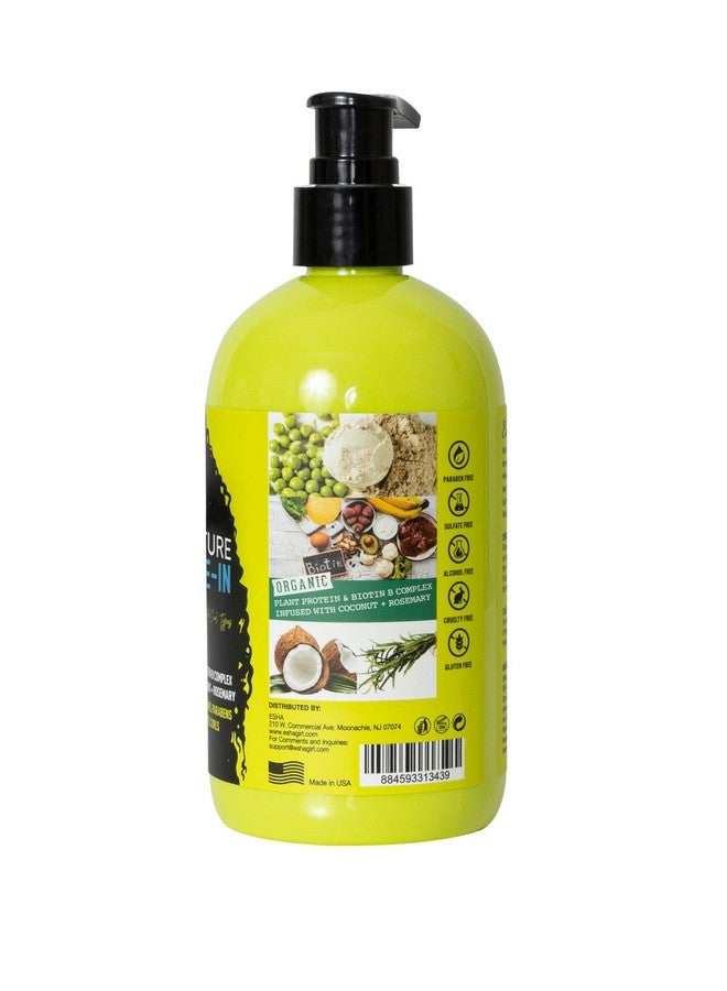 ESHA Sha Girl Natural Leavein Conditioner Moisturize Dry Hair Enhance Nourish Hydrate Curls Biotin Infused Coconut Frizz Hair Care(12 Oz.) - Image 3