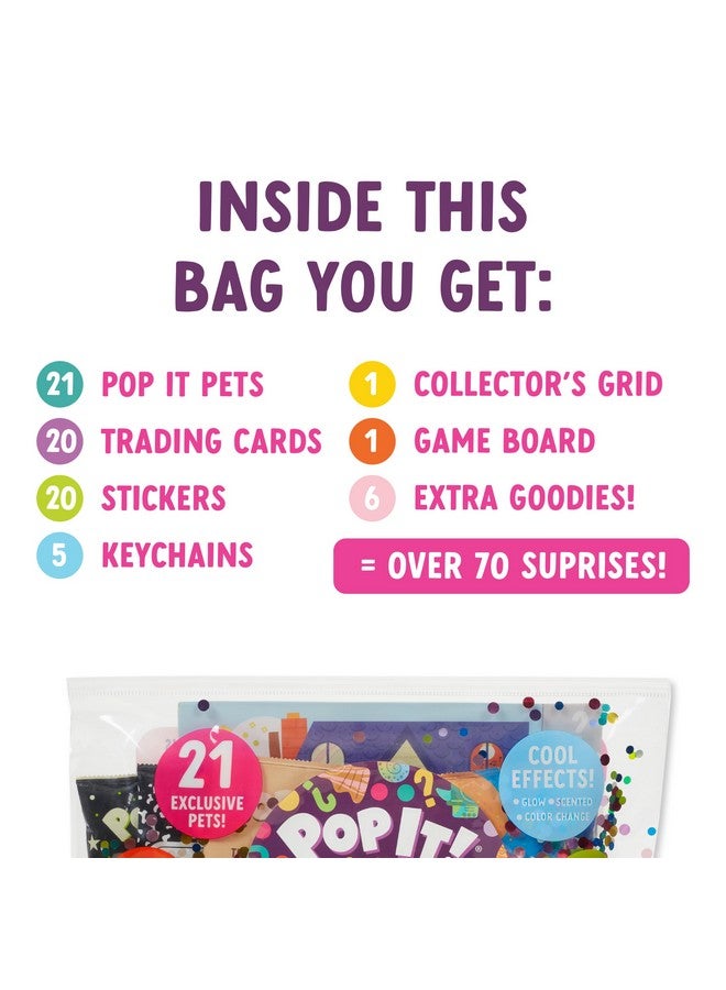 Buffalo Games Pop It! Pets - Season 2 - The MEGA Pack - The Ultimate Sensory Fidget Toy - Popping Bubbles and Adorable Characters - Collector map with Cards and Stickers from Buffalo Games - Image 5