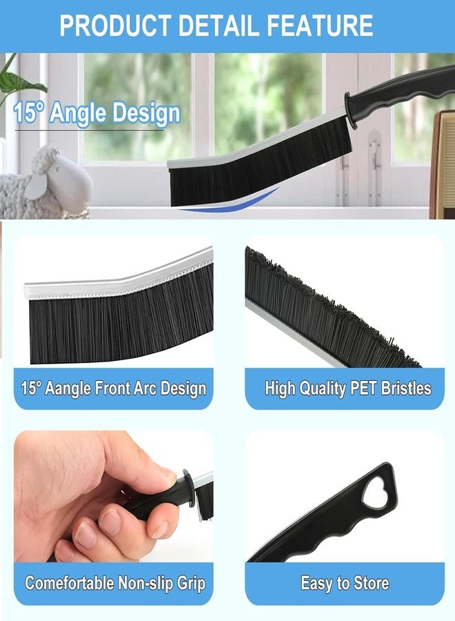 ZTOCOZ 11Pcs Crevice Cleaning Brush Set, Multifunctional Gap Scrub Brush, Home Essentials, Bathroom Cleaner Tools for Household Use, Kitchen, Window, Faucets, Toilet, Grout, Car - Image 2