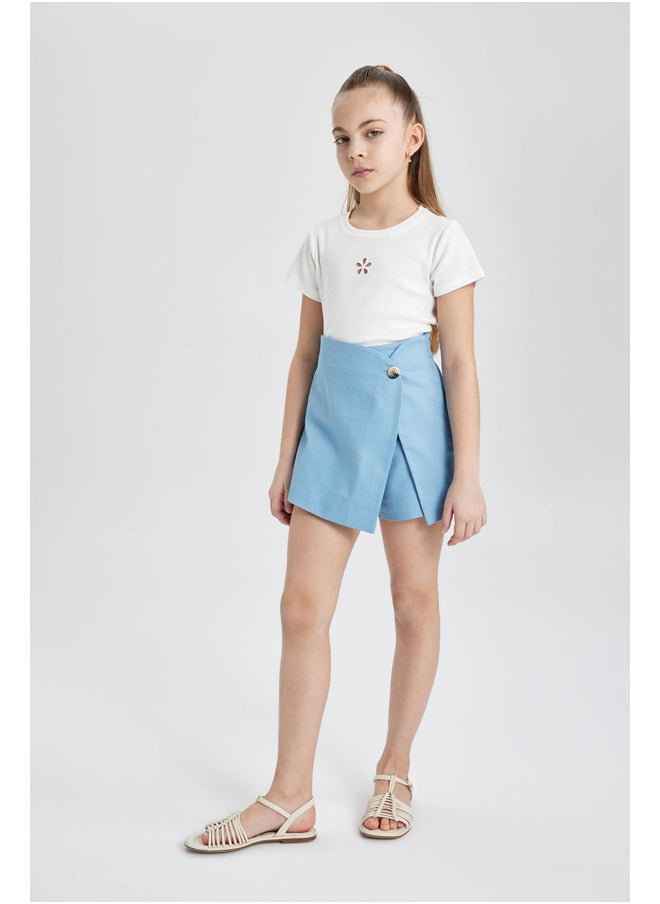 DeFacto Girl Regular Fit Woven Skirt  - Image 5