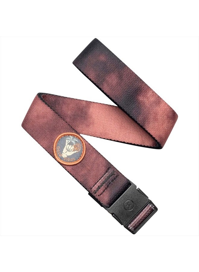 ARCADE Youth Adventure Belt, Heavy Duty Elastic Webbing, Non-Metal Adjustable Buckle, Hang Loose Youth - Lava Smoke - Image 1